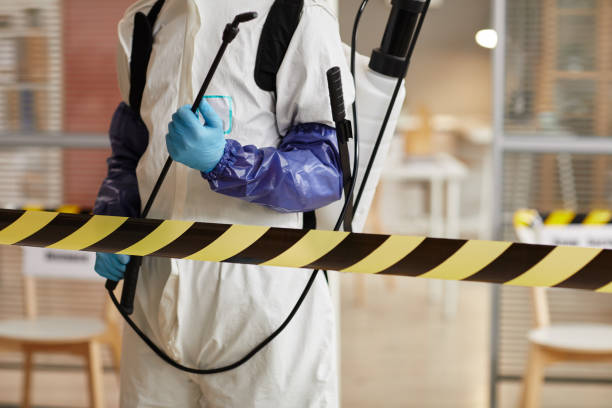 Professional Sewage Cleanup technician working in Arcadia, SC